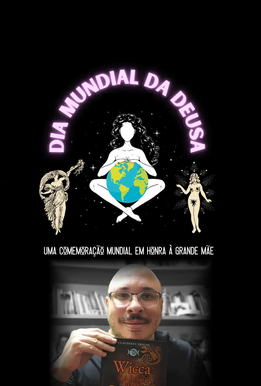 Cartaz do Dia Mundial da Deusa