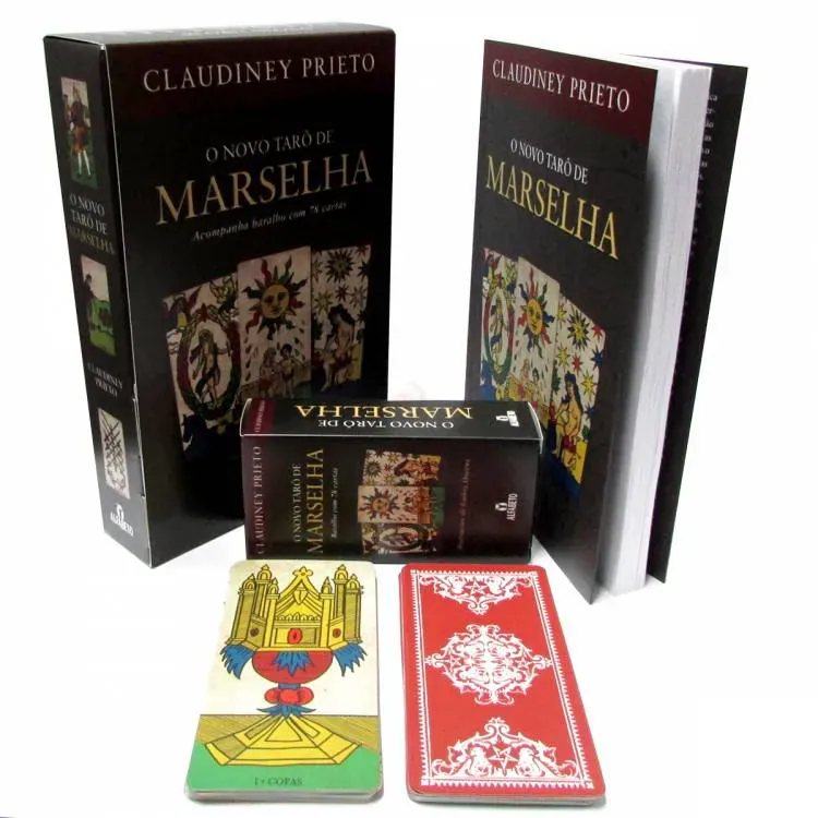 Novo Tarô de Marselha, livro e cartas